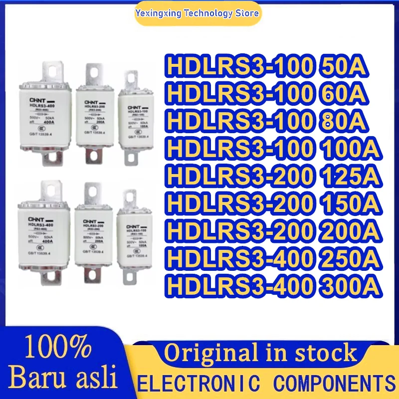 

HDLRS3-100 50A 60A 80A 100A HDLRS3-200 125A 150A 200A HDLRS3-400 250A 300A