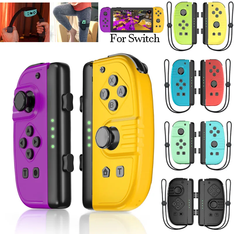 

Wireless Joypad For NS Joycon - L/R Bluetooth Wireless Controller For Nintendo Switch W/ Wake-up Turbo Compatible With Ring-con