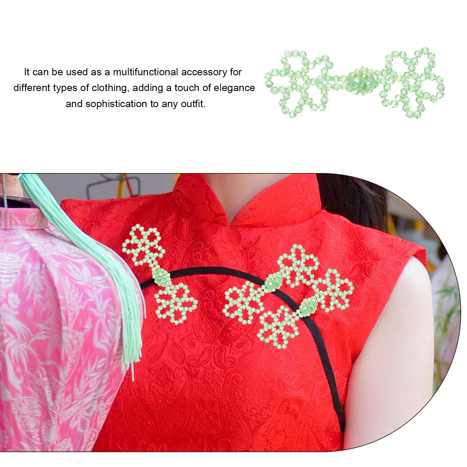 

1 Pair Crystal Sweater Clips Women Cape Clasp Shirt Collar Dress Brooch Closure Vintage Lapel Elegant Clothing Accessory