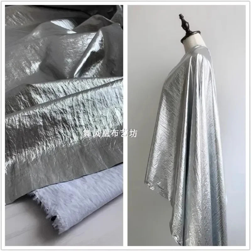 

Морщинистая ткань из коры, водонепроницаемая бархатная стираная пуховая куртка с защитой от сверления, ветровка, ткань из чистого нейлона, швейные метры своими руками