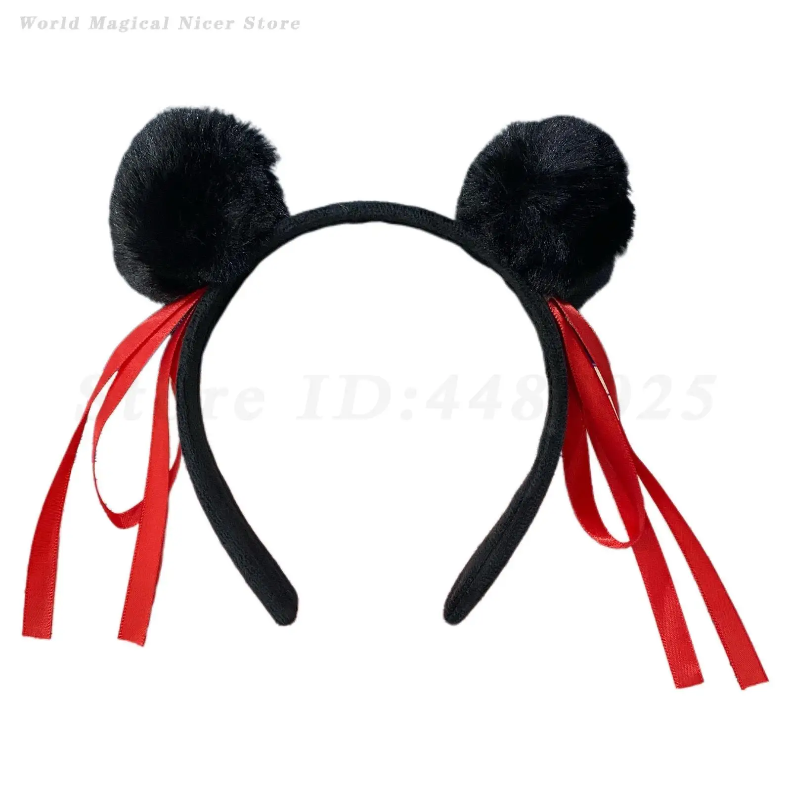 Movie Nezha Cosplay Headwear Chinese Anime Ne Zha Hair Hoop Kids Headband Hair Accessories Children's Daily Sweet Cute Headband