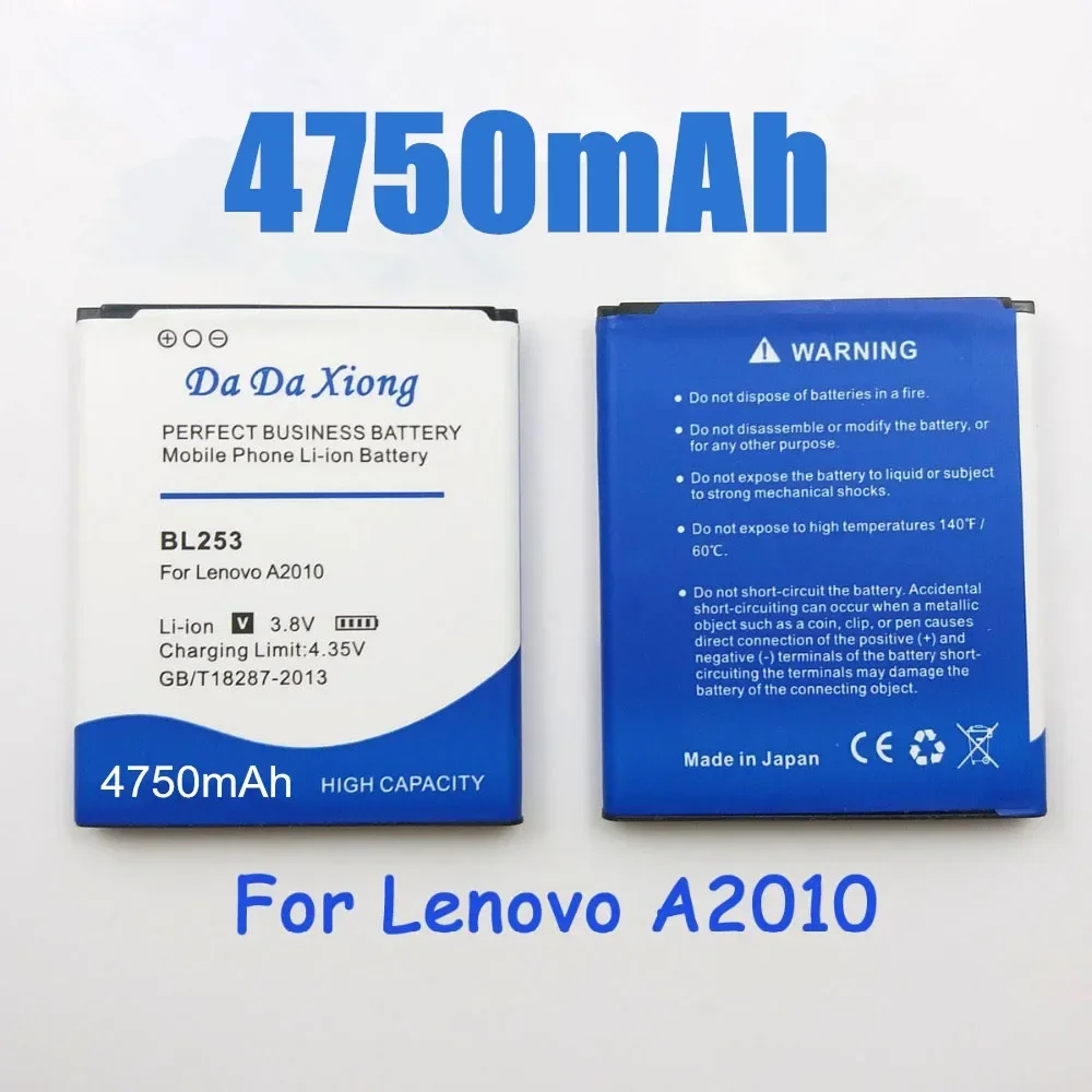 BL253 BL229 BL208 BL246 BL212 BL226 BL289 Battery For Lenovo VIBE SHOT Z90 A8 S8 K5 K6 Plus Play A2010 S920 S860 A2107 A2207