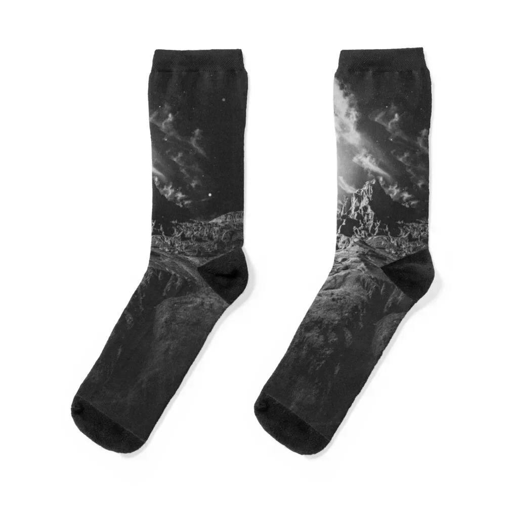

Moonlight madness Socks sport Men's hockey loose Male Socks Women's