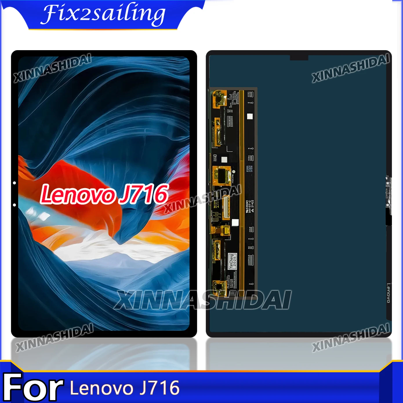 

AAA+ For Lenovo Tab J716 LCD Display Touch Screen Digitizer Assembly Panel Replace