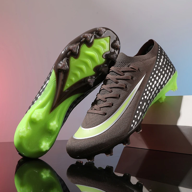 

Новые мужские футбольные бутсы, спортивные уличные кроссовки для взрослых с травой, футбольные бутсы, сверхлегкие нескользящие бутсы для футзала FG, удобные бутсы Match