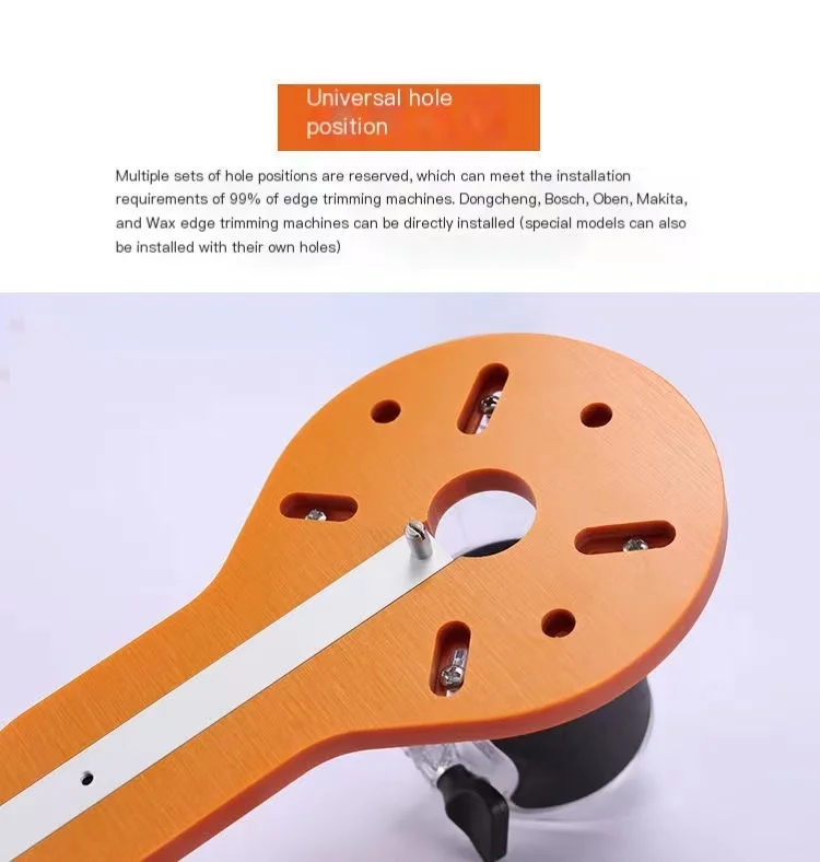 Círculo Corte Jig para Electric Wood Router, Mão Trimmer, Carpintaria, aparar, moagem, Circle Groove, Acessórios Ferramenta