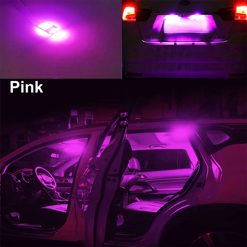 10 pz LED Interior Map Dome Trunk Light Kit per VW Virtus 2018 2019 2020 2021 2022 2023 accessori parasole lampada lampadine per auto