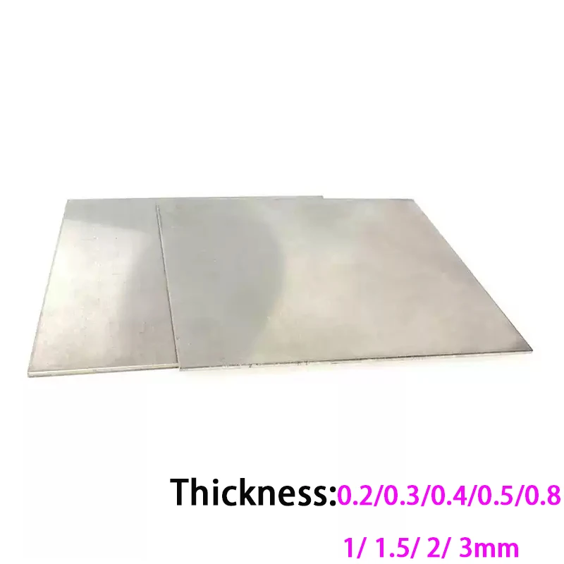 White 18Ni Copper PlateThickness 0.2/0.3/0.4/0.5/0.8/1/ 1.5/ 2/ 3mm Nickel Zinc Cupronickel Board Metal Sheet Foil Plate