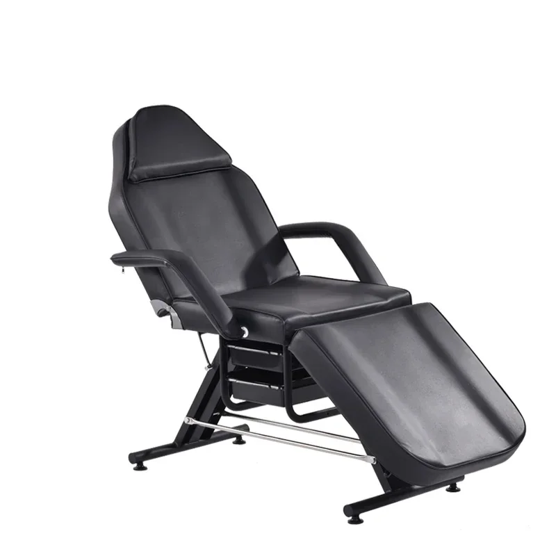 Chair and bed dual-purpose beauty salon special reclining multi-function folding