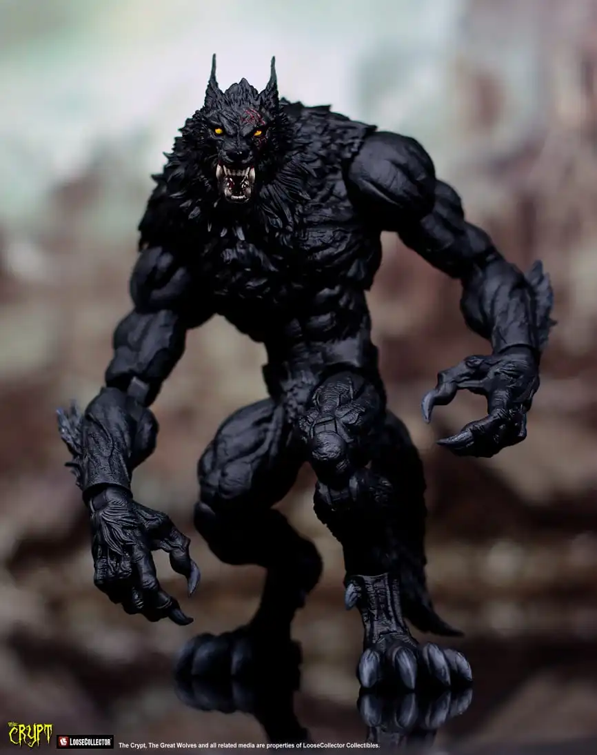 

In Stock Lc The Crypt Nordic Giant Wolf Fenrir Loki'S Son 10 Inch Movable Doll Home Decroation Birthday Gift