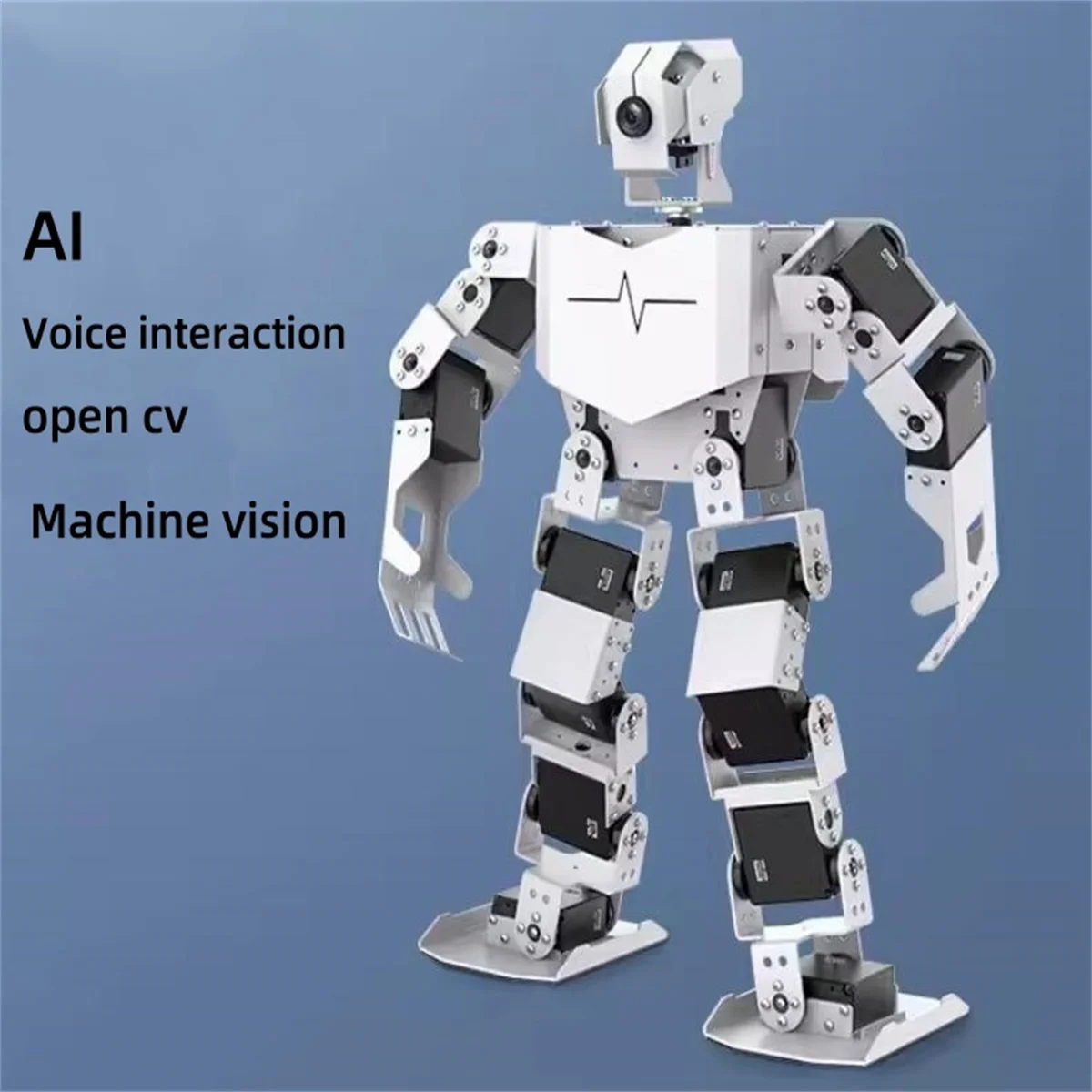 TonyPi 5/4B Biomimetic Humanoid Robot TonyPi Object Tracking Intelligent AI Vision Python Programming