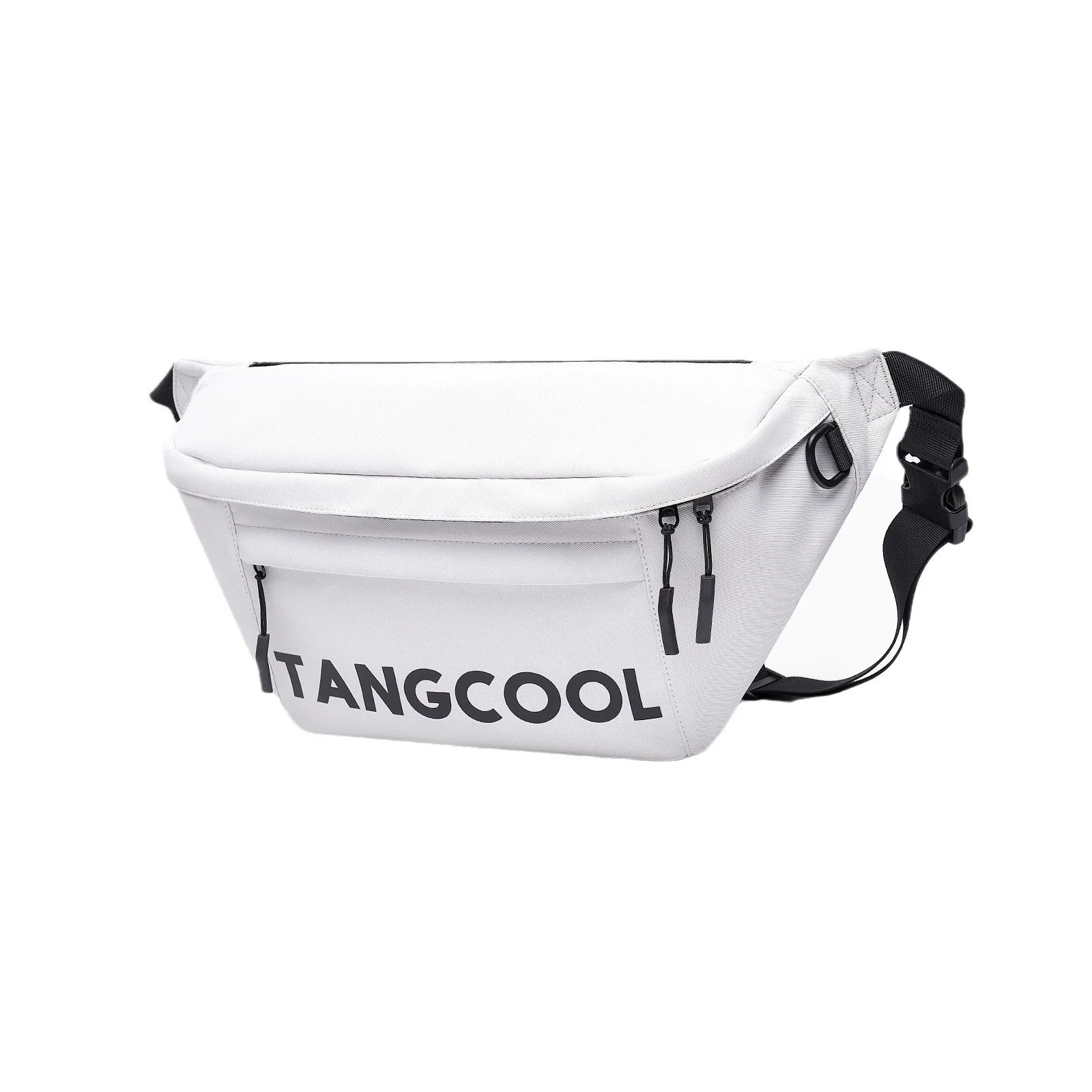 TANGCOOL Unisex Large Capacity Sling Crossbody Bag Water Resistant Multi Pocket Chest Fanny Pack Men Women Casual Travel Bag