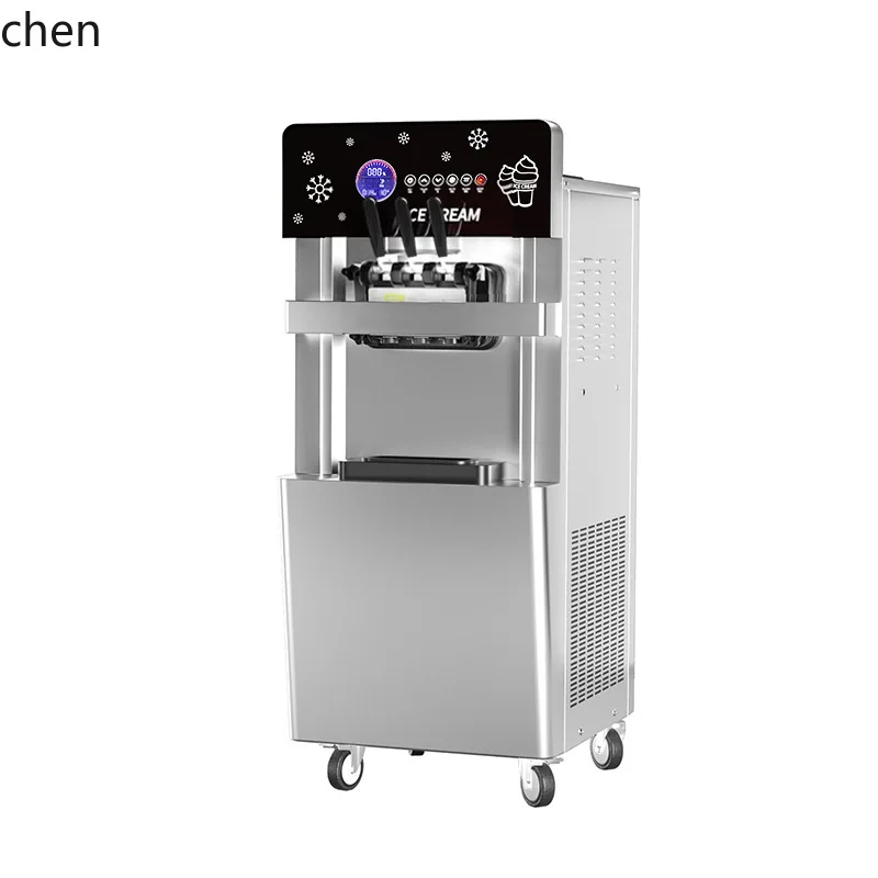 A3-4  automatic touch screen soft Internet celebrity stand stand ice cream machine