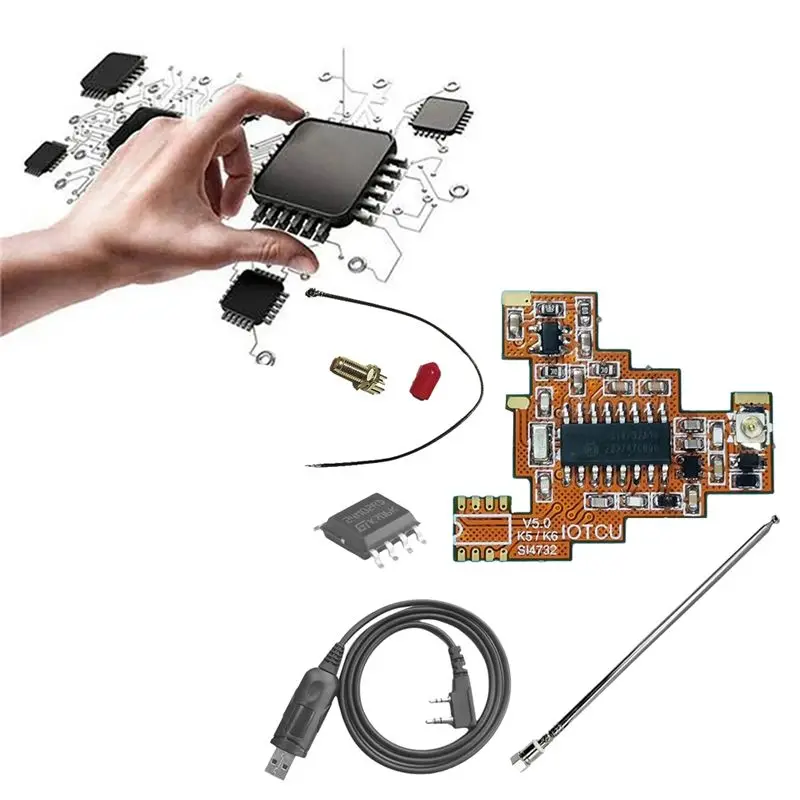 y44a-si4732-v50-fpc-module-2m-chip-antenna-full-kit-for-quansheng-uvk5-uvk6-shortwave-full-band-single-sideband-reception