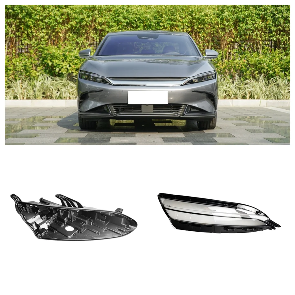 

For BYD Han EV 2020 2021 2022 2023 Car Accsesories Base Head Lamp Shell Back Rear Shell Head Lamp Cover