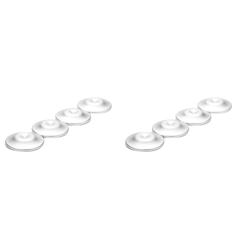 FULL-8PCS Piedini per altoparlanti per amplificatore Cuscinetti per punte Altoparlanti di ricambio Amplificatore Piedini per registratore Argento