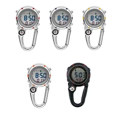 Carabiner Clip Watches Clock Luminous Watch Compasses Clocks Hospital