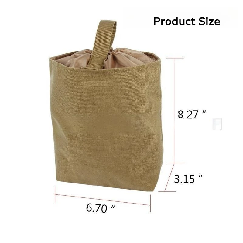 Hunting Accessoriesl Folding Debris Recycling Bag Molle Pouch Tactical Training Multifunctional Waist Bag Tactica Equipment