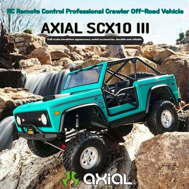 

AXIAL SCX10RC Electric Off-Road Climbing Car 4WD RTR AXI03014 Toy Model Remote Control Vehicle Suitable for Boys Birthday Gifts
