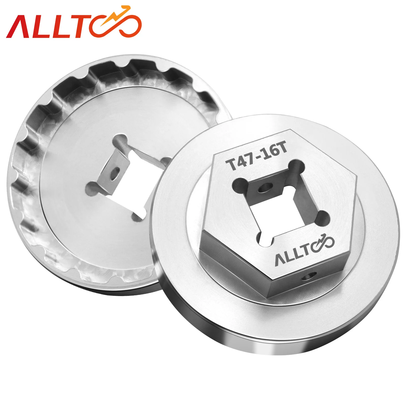 ALLTOO MTB Bike Bicycle Bottom Bracket Install Removal Tool For Trek Emonda T47 16T 52.2MM Aluminum Alloy Cycling Repair Tools