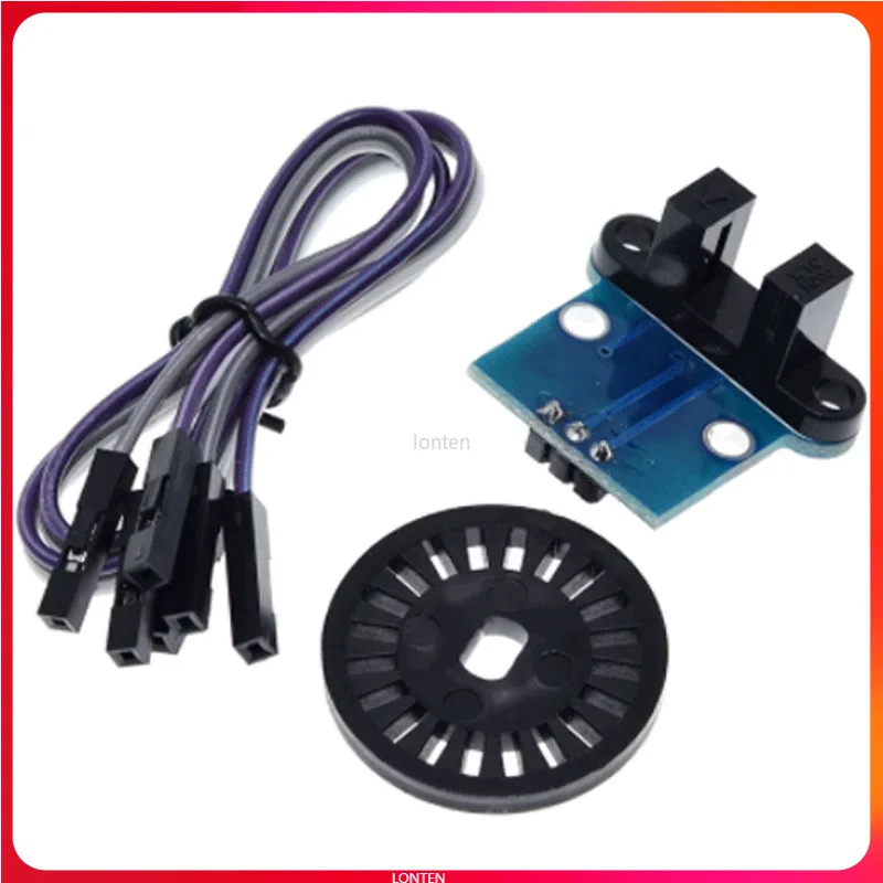 HC-020K Фотоэлектрический модуль измерения скорости, полноприводное измерение скорости автомобиля с комплектом кодового диска LT-HG0168