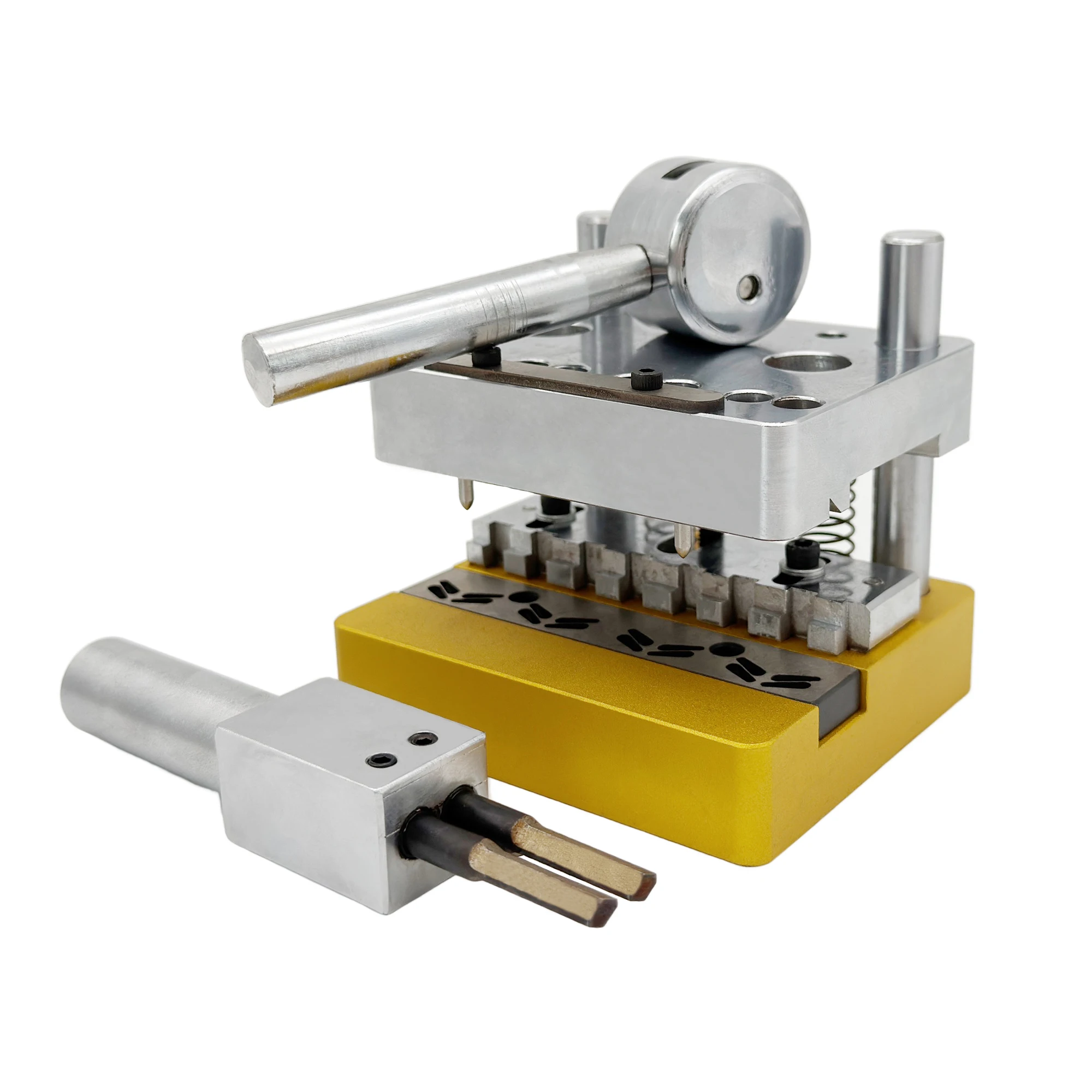 Mini 4 Conveyor Staples Fasteners Installation Tools Mechanical Splicing Lacing Machine Fasteners Lacing