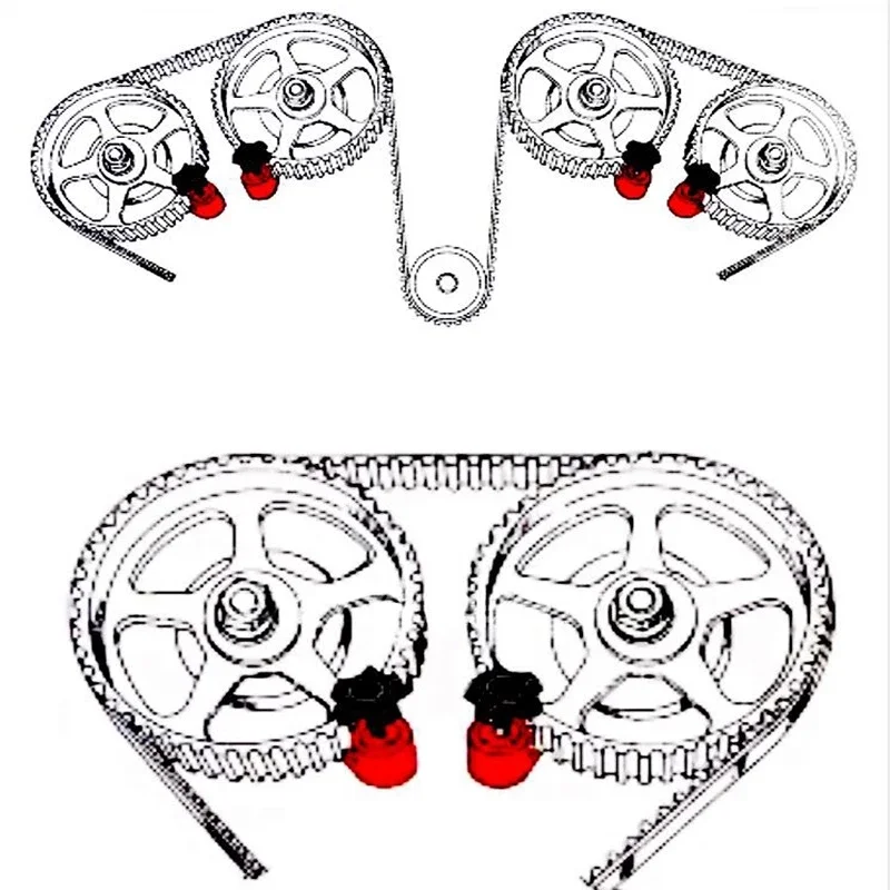 Universal Cam Camshaft Lock Holder Car Engine Cam Timing Locking Tool Set Pulley Retainer Hotselling 5 Pcs