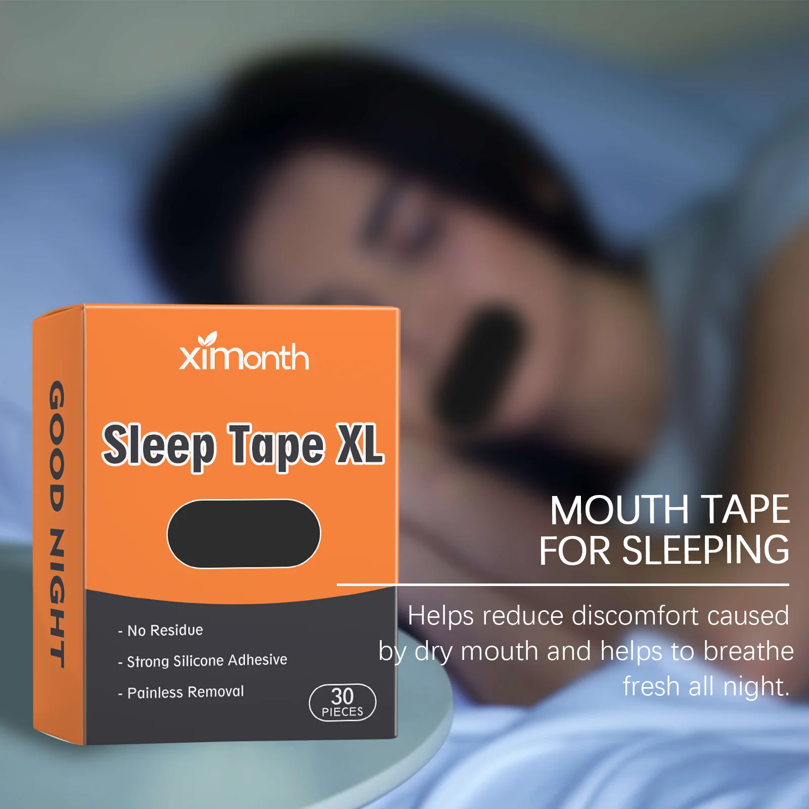 

Пластырь для сна с защитой от храпа, способствует дыханию носа, уменьшает частоту дыхания с открытым ртом, улучшает бесшумный пластырь против храпа