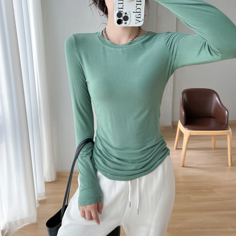 レディース長袖ドレス,レディースTシャツ,秋冬服,ファッションウェア,送料無料