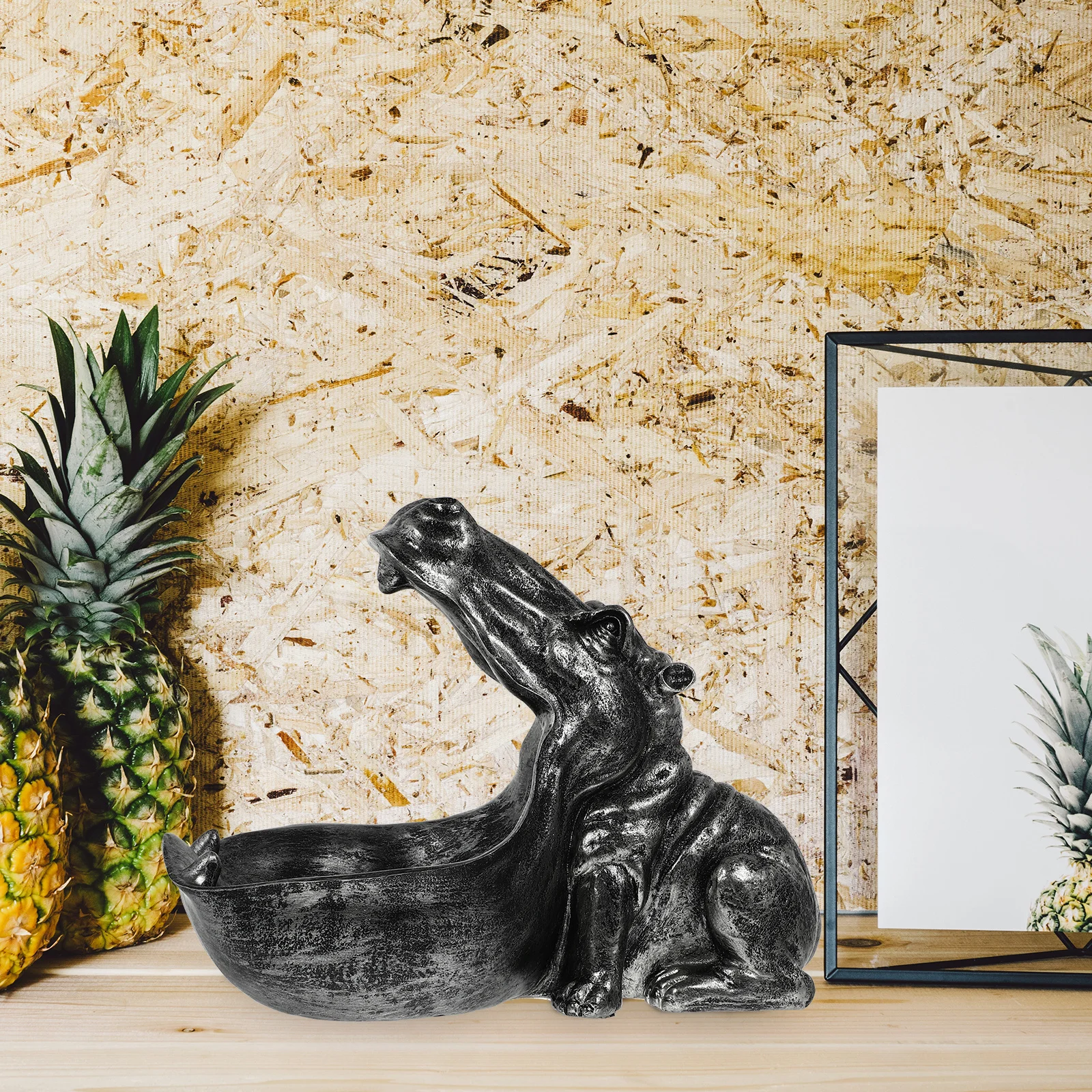 

Festival Gift Hippos Shape Storage Holder Ornaments Christmas Containers Adorable Lovely Desktop Decorations Home Adornments