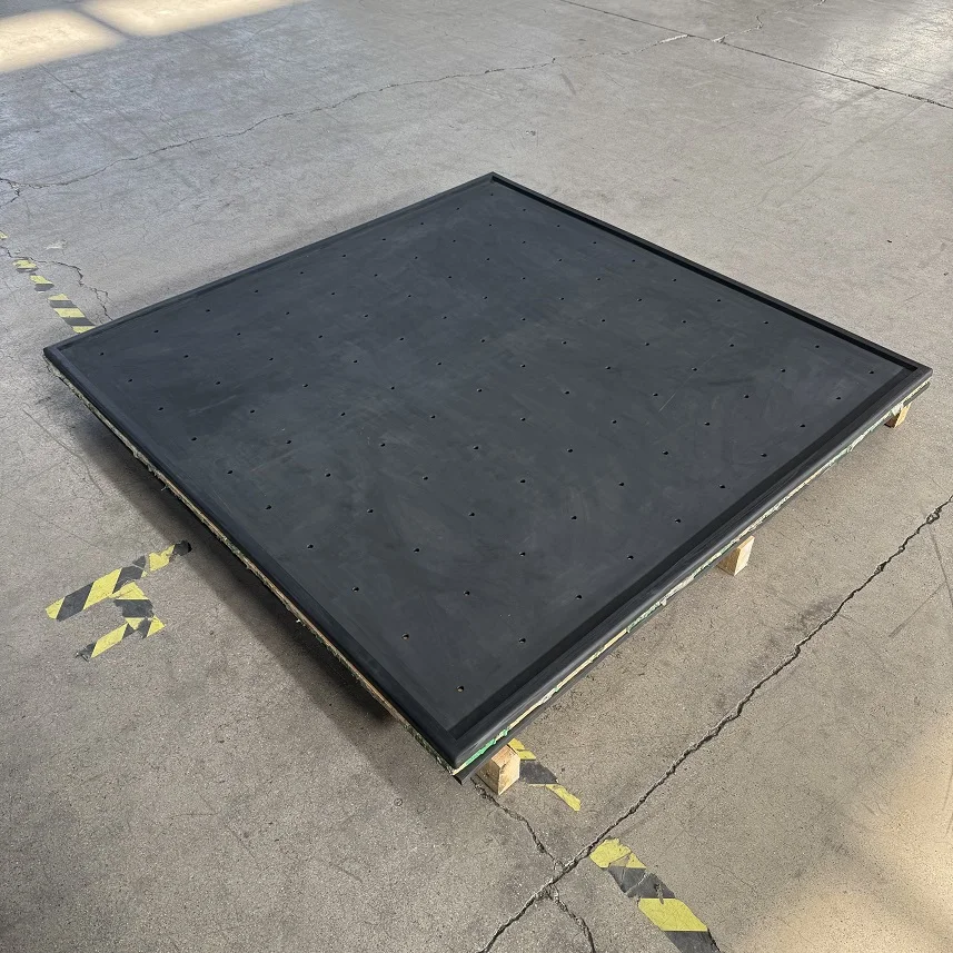 5x5 Square Golf Pad Rubber Base A156 Pad Holder Golf Hitting Mat