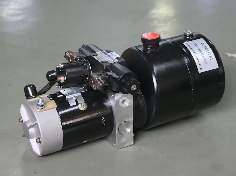 صنع في الصين DC24V محطة مضخة الطاقة الهيدروليكية المخصصة بدون جهاز التحكم عن بعد