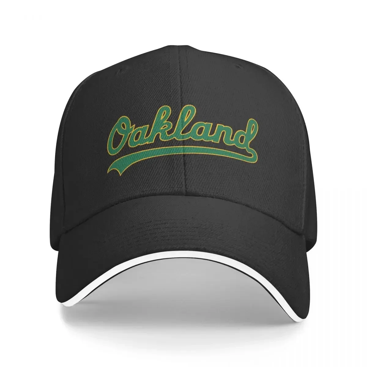 vintage alternate oakland baseball Baseball Cap black Custom Cap |-F-| Boy Women's