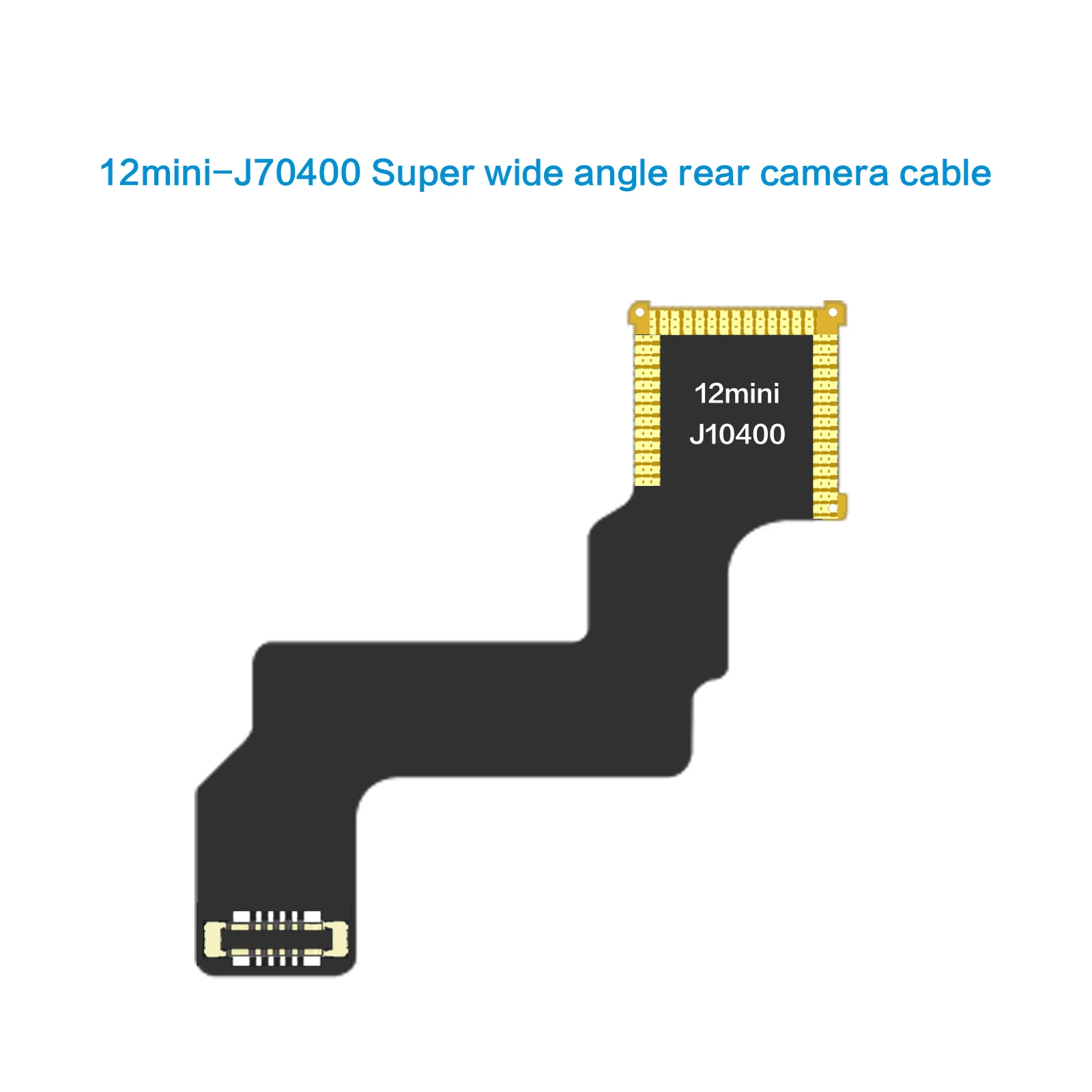 I2C Empty Rear Camera Flex Cable FPC For iPhone 12Mini-J10400 Super Wide Angle Repair Swap Parts Kit