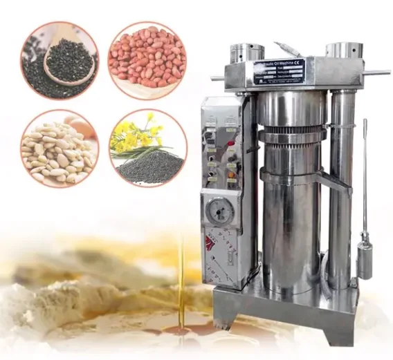 hydraulic tea seed oil press pressing making machine