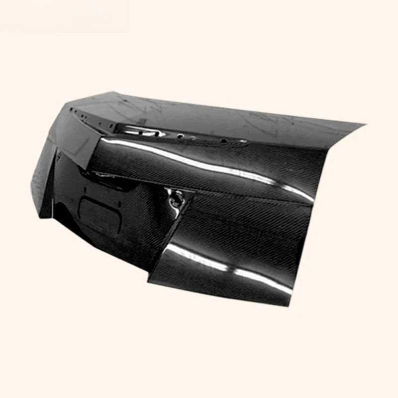 Only 08-13 Carbon KZ Style Rear Bumper Trunk Boot Lid