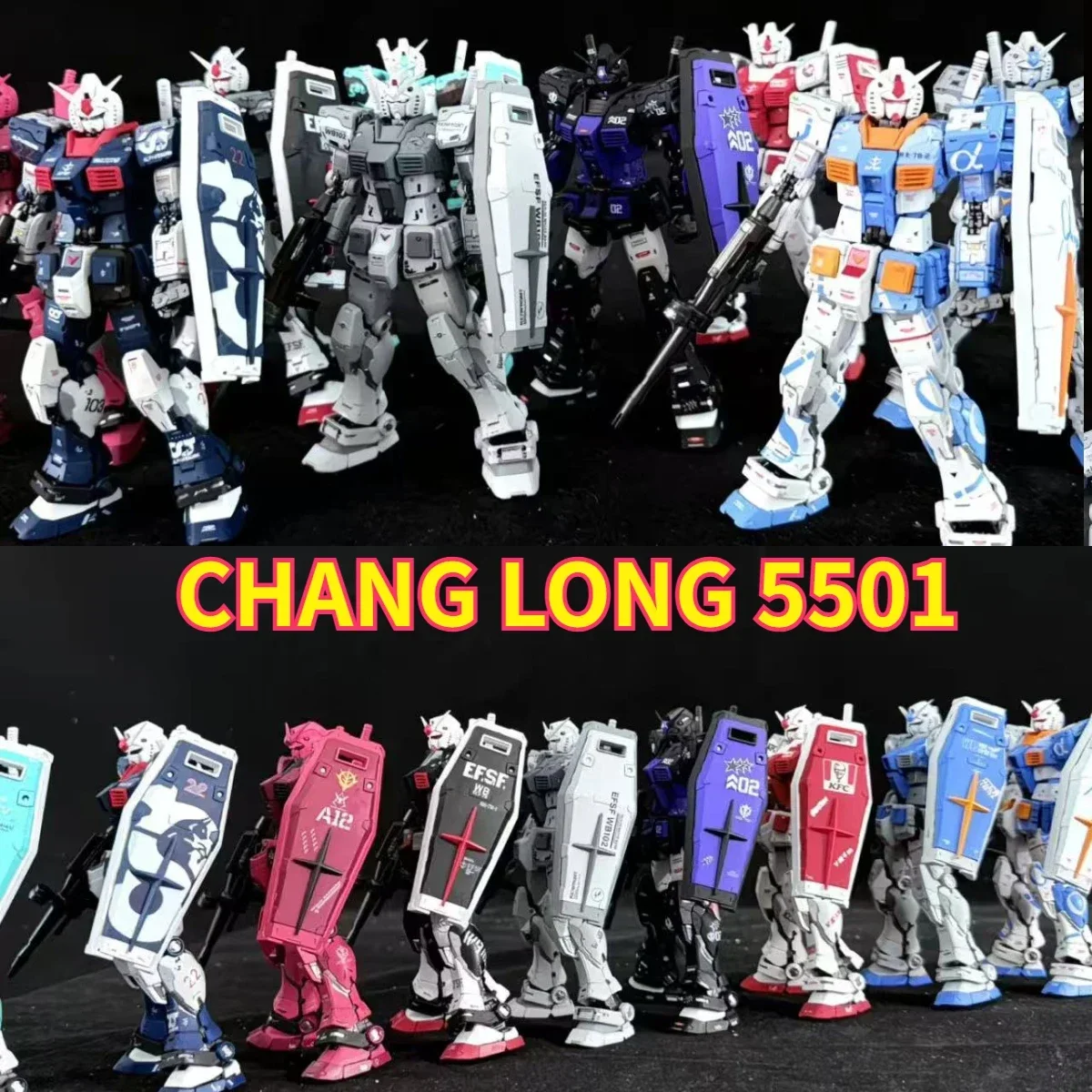 

Changlong Studio 5501 Rg 1/144 Assembly Model Painted Parts Robot Model Collectible Robot Kits Collection Toys Models Kids Gifts