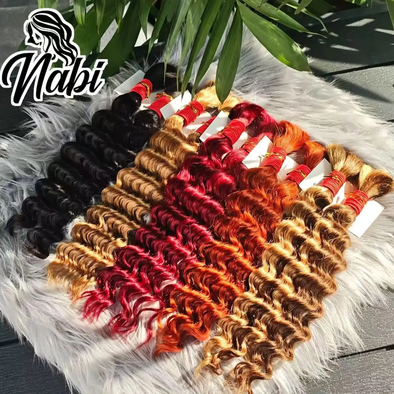 

Nabi 4/27 # 27 # Косы в стиле бохо, наращивание человеческих волос, объемные человеческие плетения волос, 50 г/пучок, 6 пучков, полная голова для чернокожих женщин