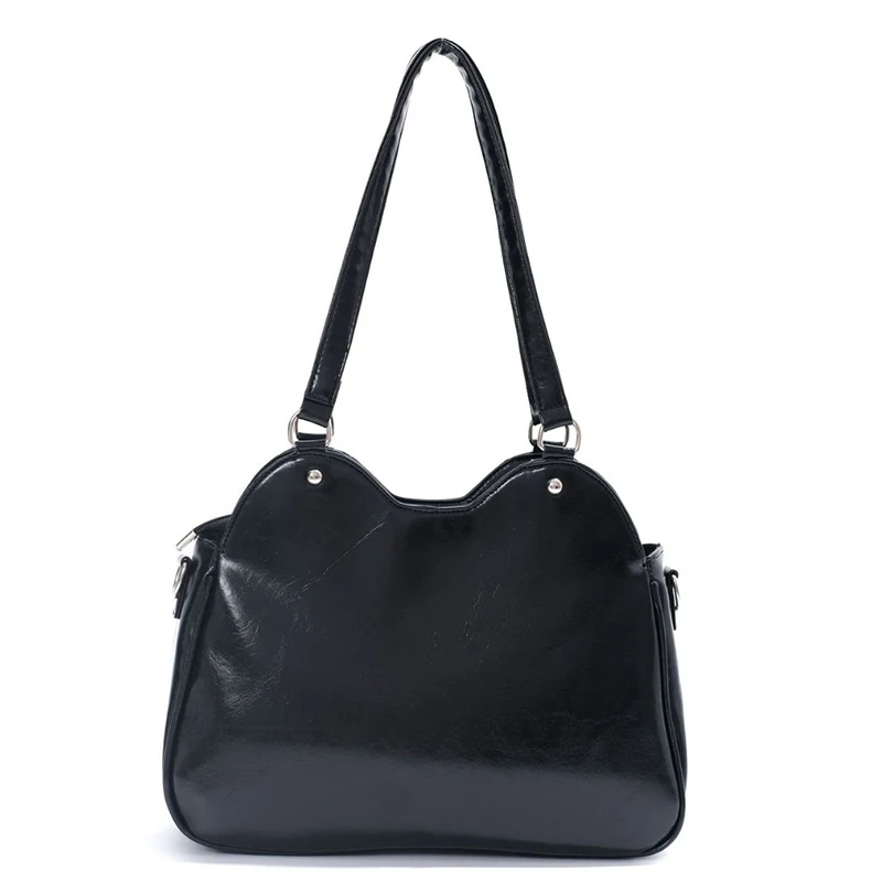 Umhängetasche, Katzenförmige Ita-Tasche mit transparentem Sichtfenster für Abzeichen, Pins und Puppen, leichte, niedliche Mode-Rucksäcke – Detail 21