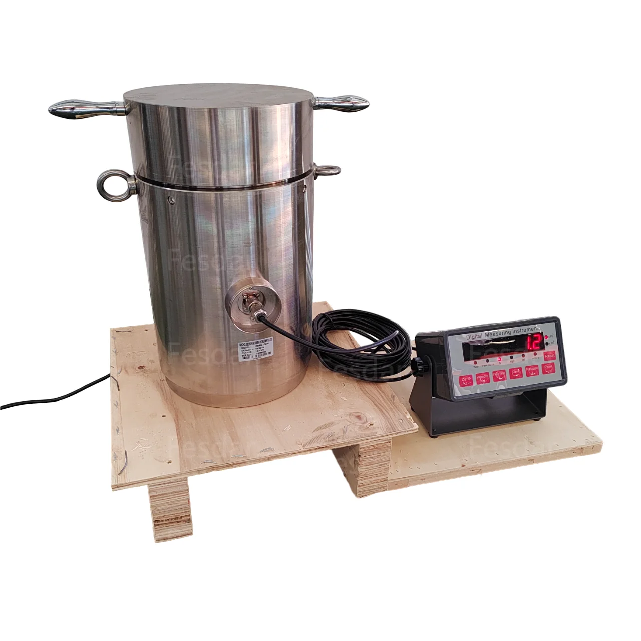 Digital Compression Load Cell Calibrator for Calibration of Compression Testing Machine
