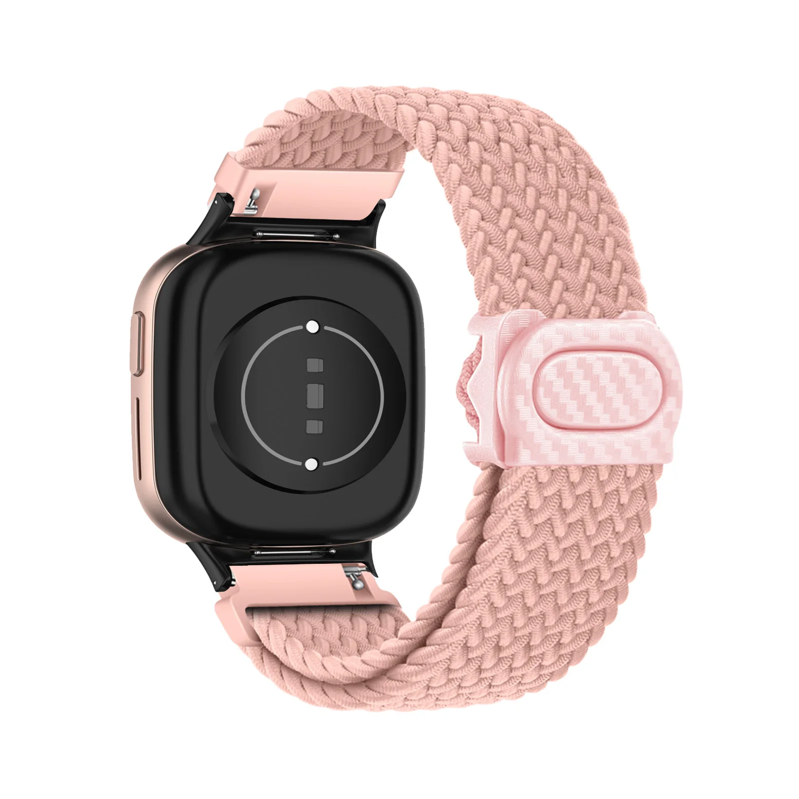 

Elastic Nylon Bands for Honor Watch 4 Band, Plastic Buckle Adjustable Nylon Strap