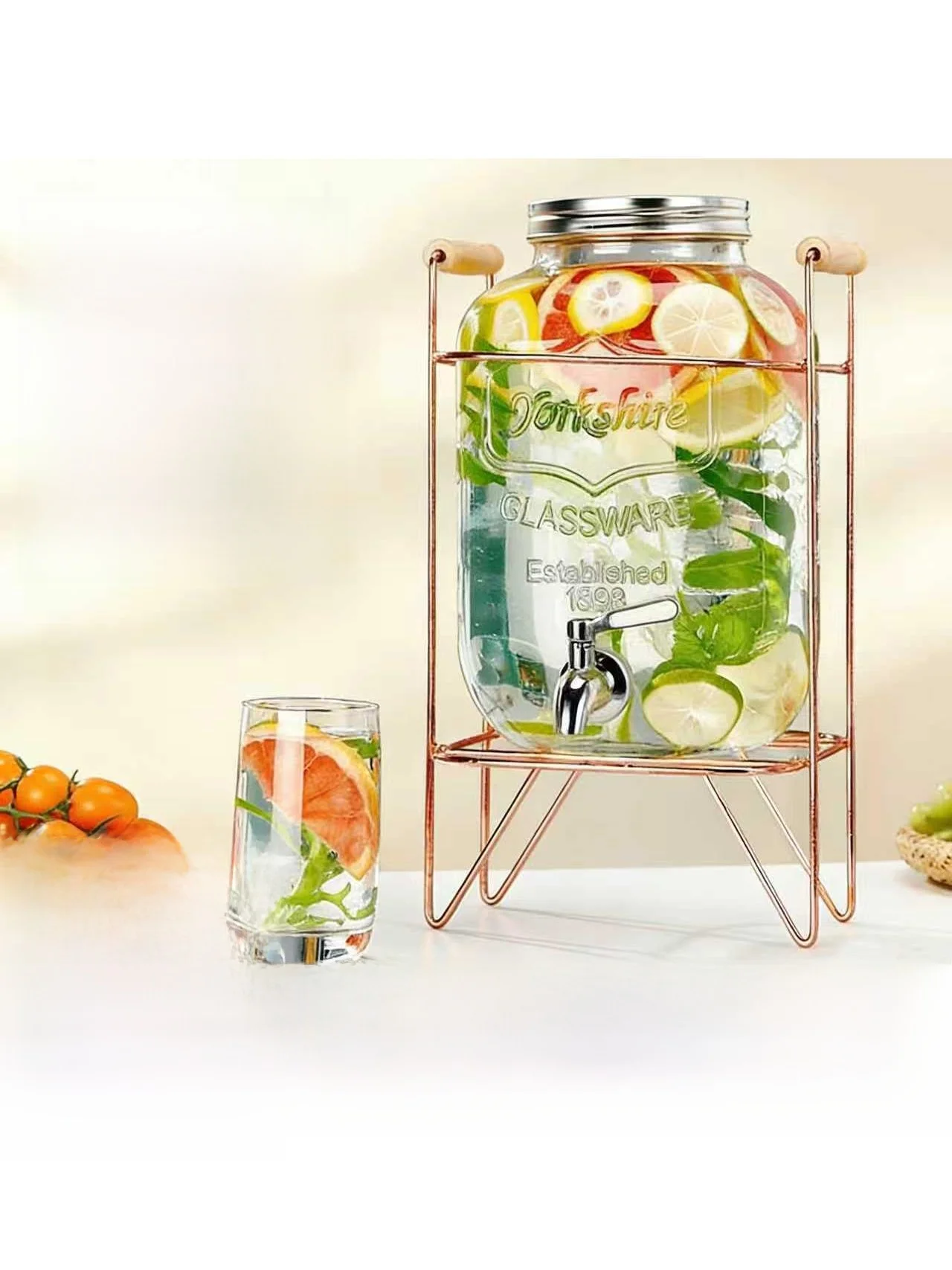 glass-beer-barrel-with-tap-cola-bucket-beverage-bucket-fruit-tea-bucket-internet-famous-juice-can-bubble-wine-bottle