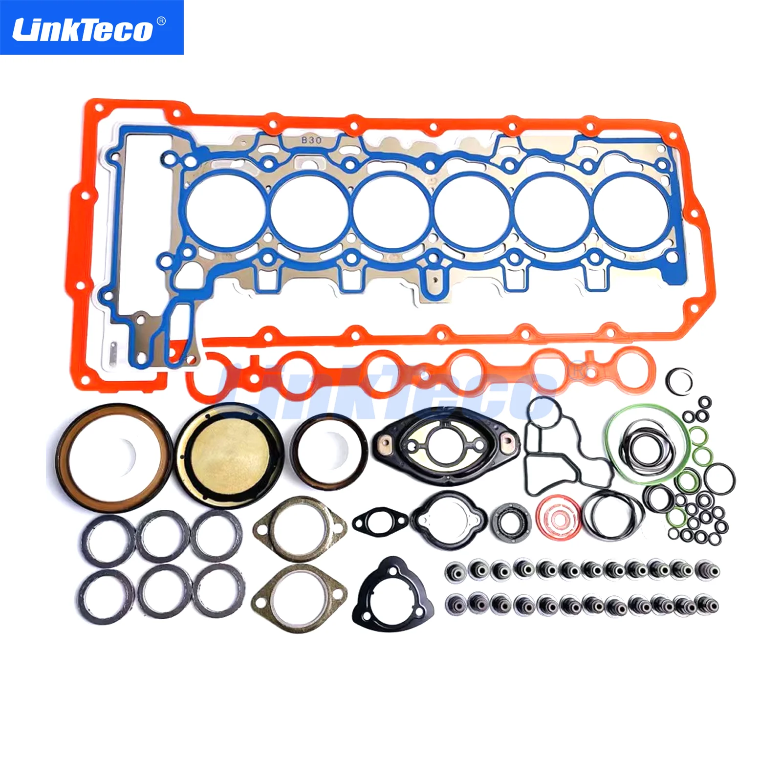 Full Gasket Set for BMW 2005-2016 125i 128i 328i 528i 530i X1 X3 X5 Z4 E90 E60 E83 E84 E89 3.0 L N51 N52 N53 B30 L6 GAS DOHC