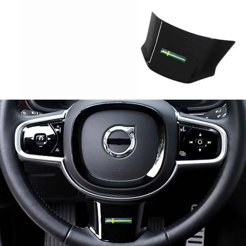 Auto Lenkrad Trim Dekoration Abdeckung Aufkleber für Volvo XC90 S90 XC60 S60 V90 V60 Zubehör 2019 2020 2021 2022 2023 2024 – Detail 8