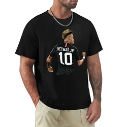 Top Quality Premium Campaign Home USA Size Neymar And Jr Brazil Celebrate Soccer Striker 109 Tshirt