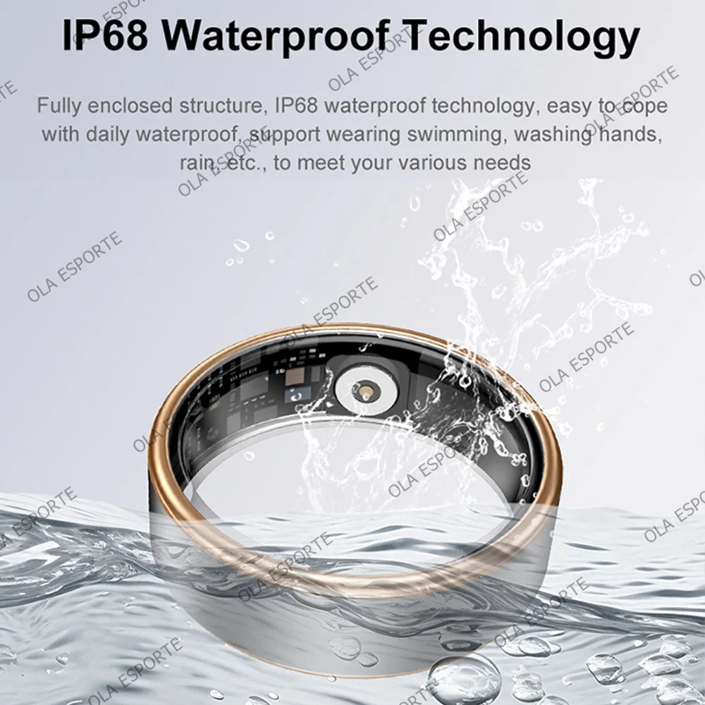 2026 Smart Ring with Gesture Control, Waterproof