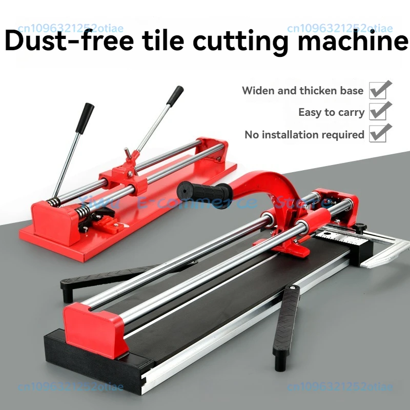 Manual Tile Cutting Machine, Wall Tile Pusher, Aluminum Alloy Double Track Infrared Ceramic Tile Cutting Machines Ceramic B