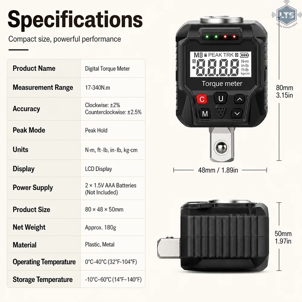 17-340Nm Digital Torque Wrench - Torque Wrench Digital review and price