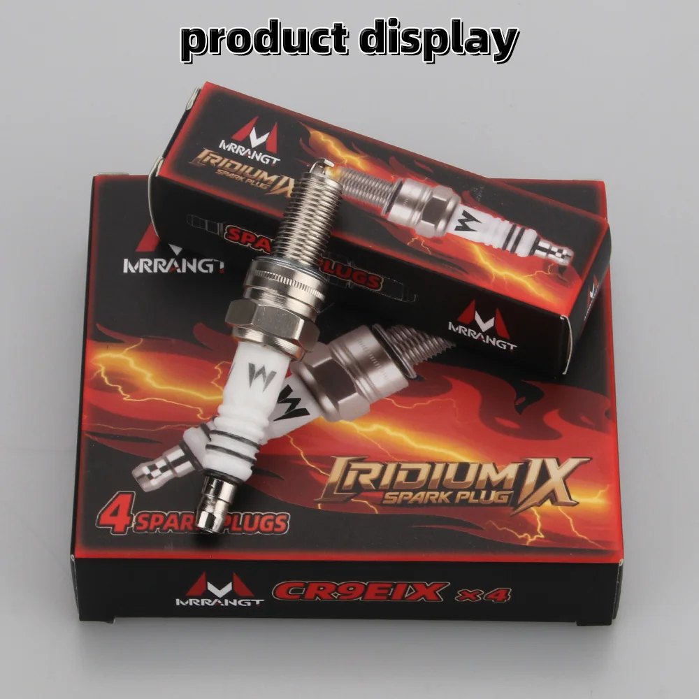MRRANGT Iridium Spark Plugs Fit For Yamaha YZF-R1 R6 YZF-R6 FZ6 Fazer FZ400 XJR400 Motorcycle Parts