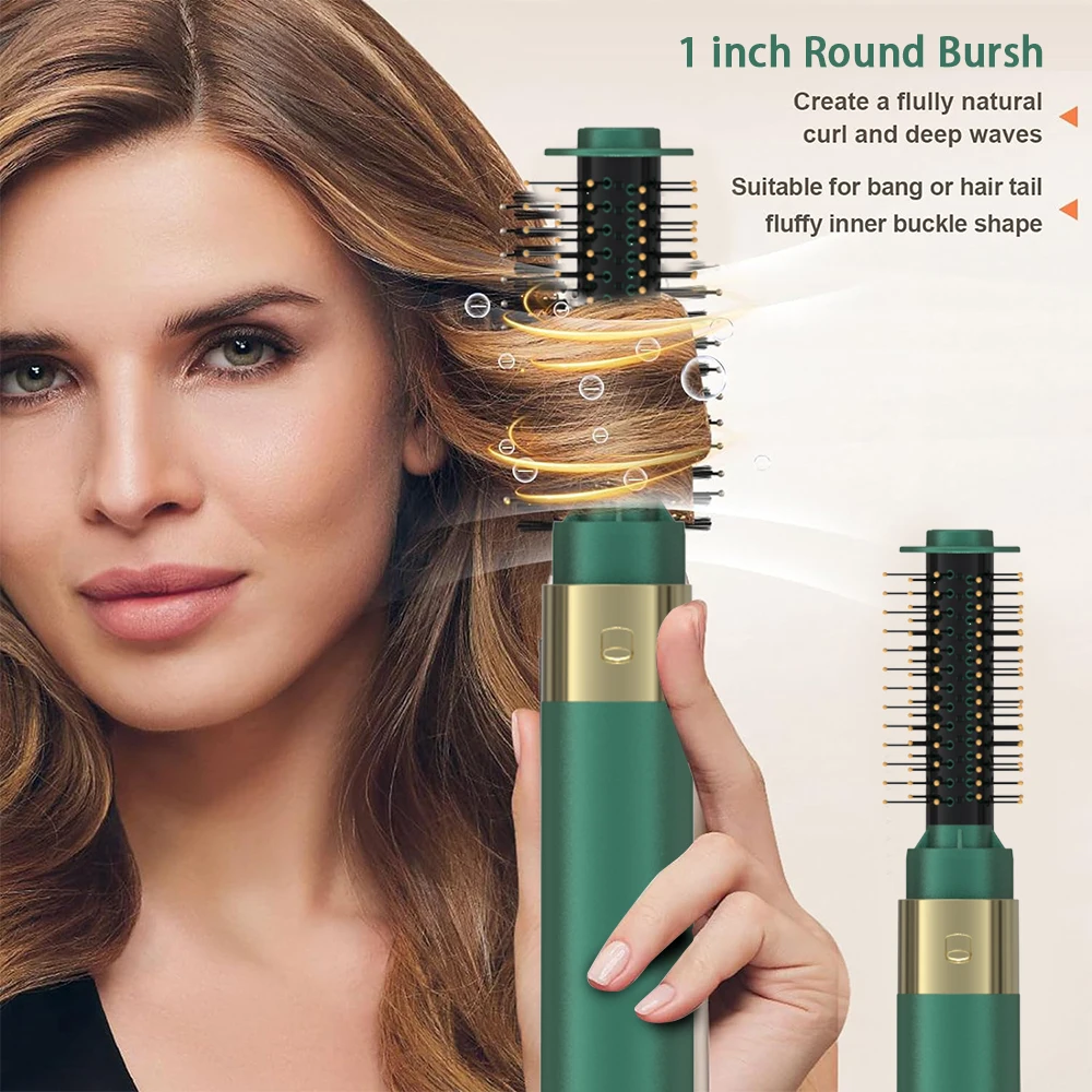 Lisapro Haartrockner bürste abnehmbares 5-in-1-Styling-und Trocknungs system, schnell trocknend, Locken glättung und Styling, automatische Locken